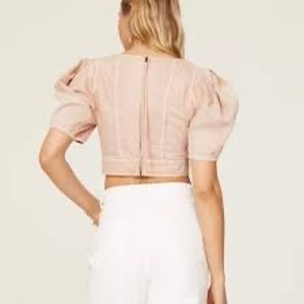 Ulla Johnson Renee Denim Corset Top Sweetbriar Size‎ 4 - Picture 7 of 13